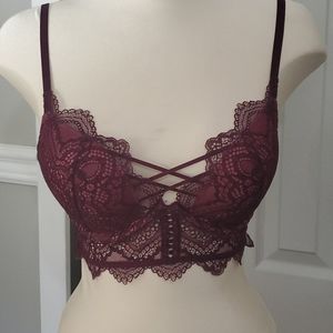 Beyond Sexy padded bra 34c and L pantie